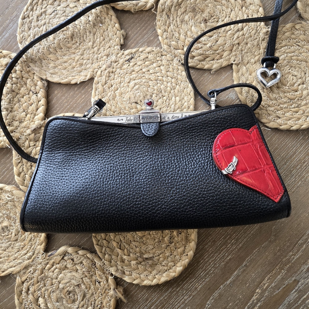 Brighton Lether Crossbody Handbag /Purse